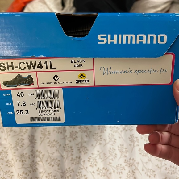 Shimano Women's Cycling Shoe SH-CW41L Size 40 EU / 7.8 US / 25.2 CM - Picture 2 of 3